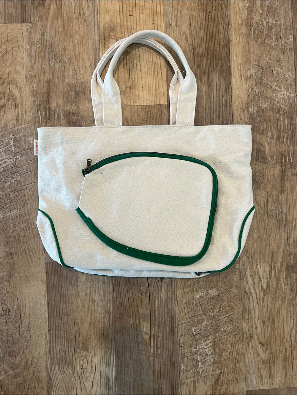 CB Station canvas pickleball bag and towel with crown logo
